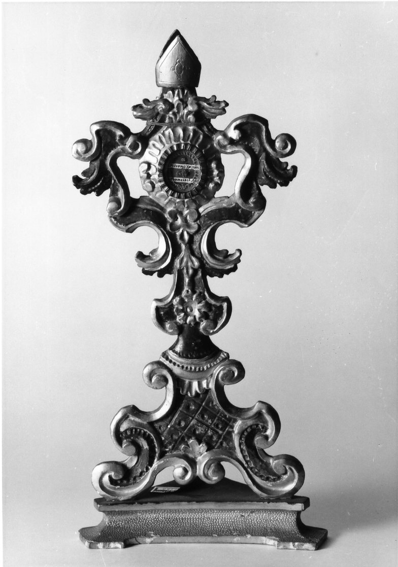 reliquiario - a ostensorio - bottega bolognese (sec. XVIII)