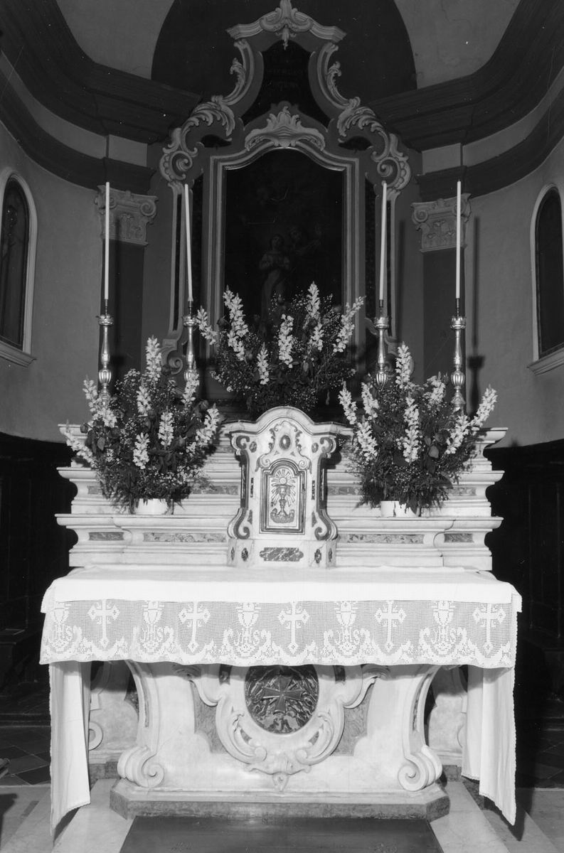 altare maggiore - manifattura emiliana (ultimo quarto sec. XVIII)