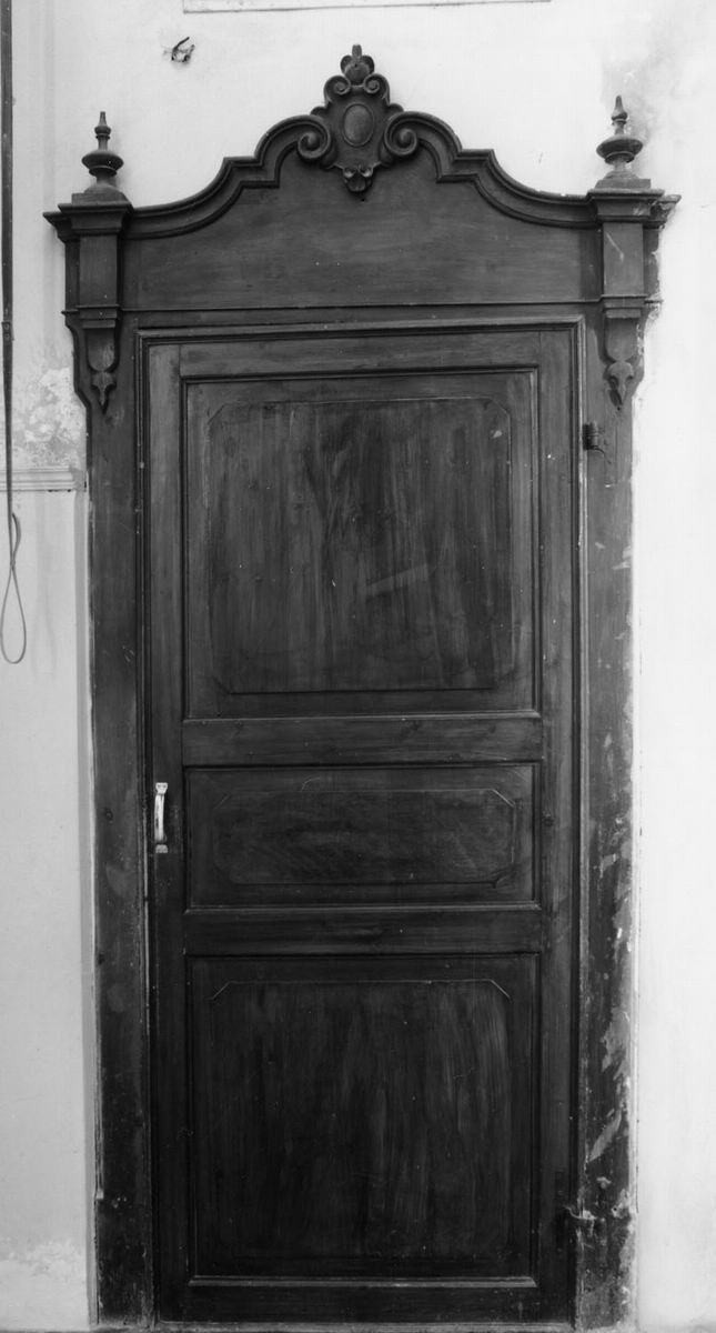 porta - manifattura emiliana (ultimo quarto sec. XIX)