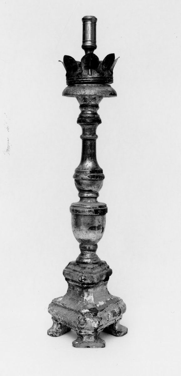 candeliere - manifattura emiliana (secc. XVIII/ XIX)