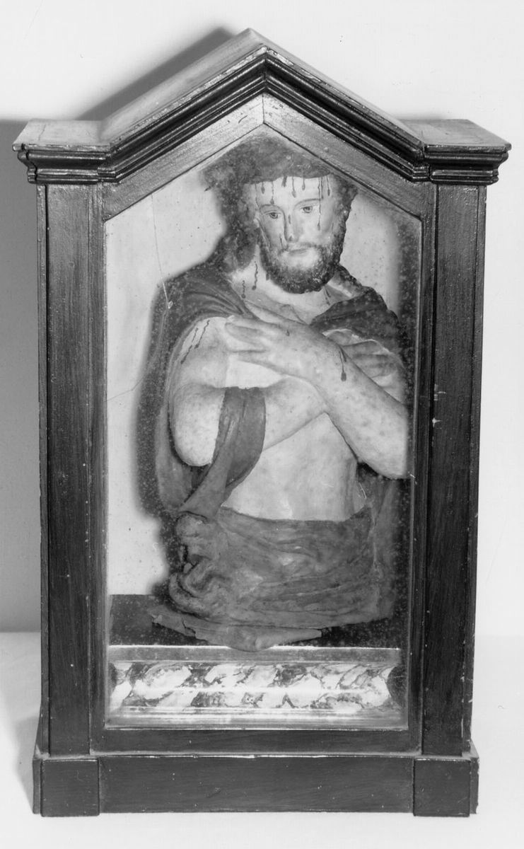 Ecce Homo (scarabattolo) - ambito emiliano (seconda metà sec. XIX)