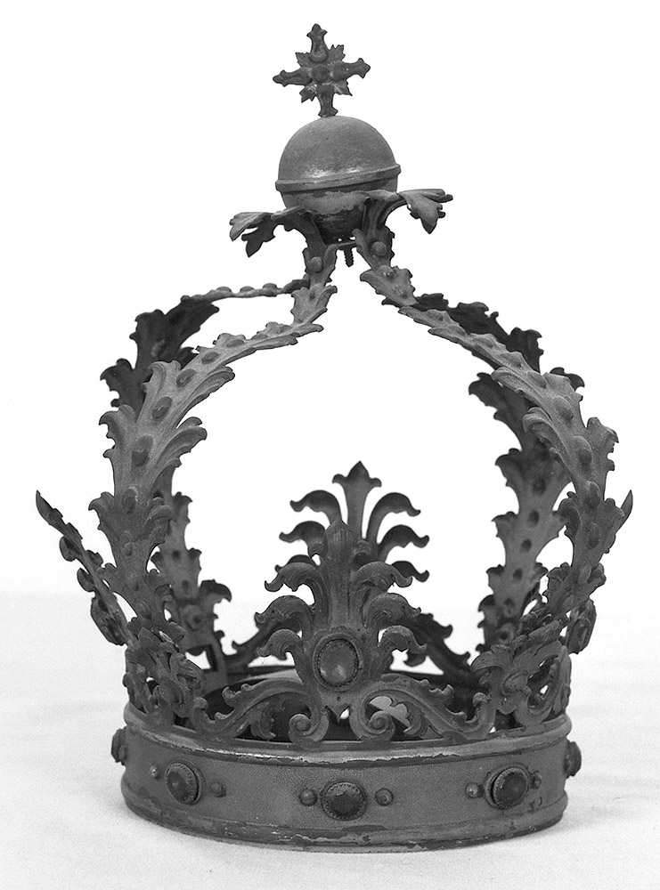 corona da statua, insieme di Ghezzi Antonio (metà sec. XIX)