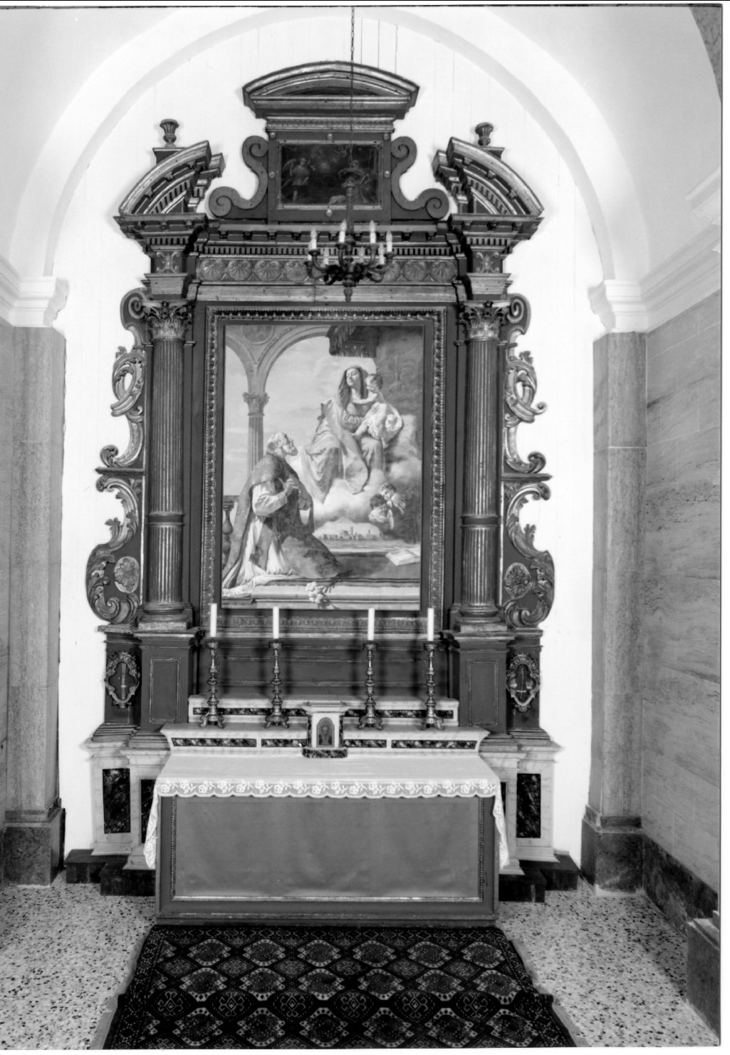 ancona - manifattura ferrarese (metà sec. XVII)