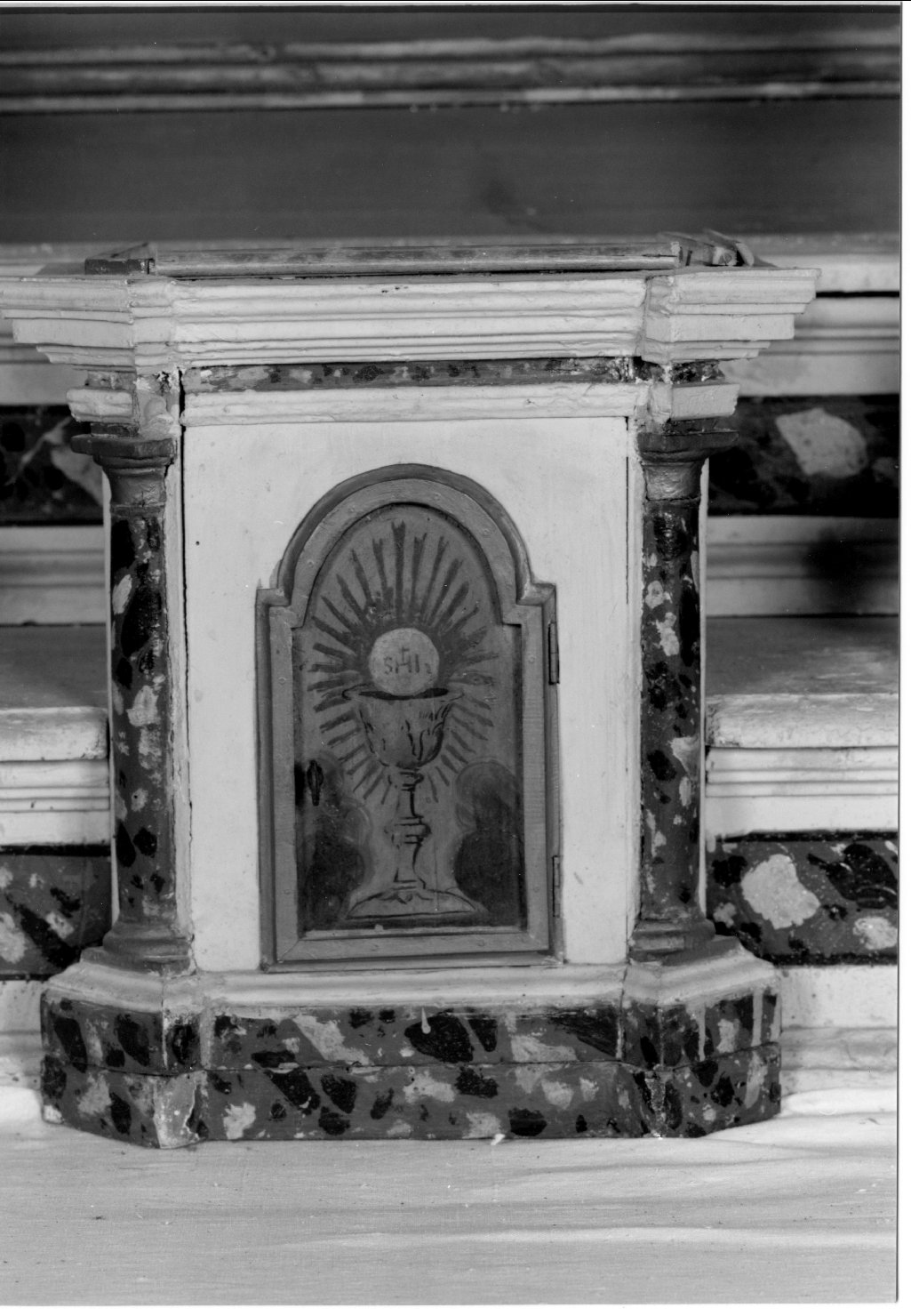 tabernacolo - manifattura ferrarese (metà sec. XVII)