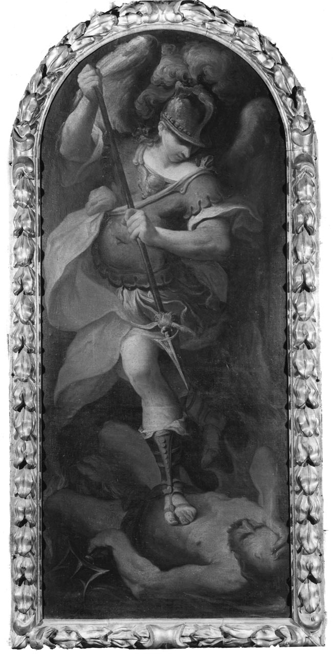San Michele arcangelo (dipinto) di Rolli Giuseppe Maria (fine sec. XVII)