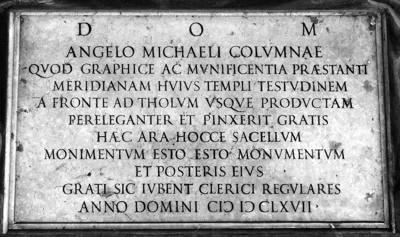 lapide - bottega bolognese (seconda metà sec. XVII)