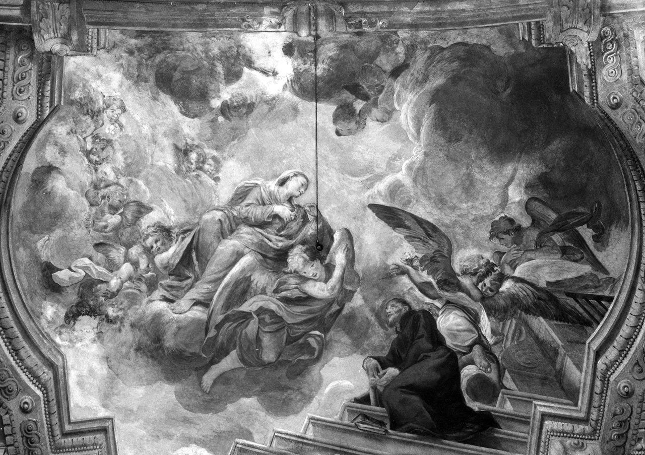 Storie di San Gaetano (dipinto) di Chiarini Marcantonio, Burrini Giovan Antonio (fine sec. XVII)