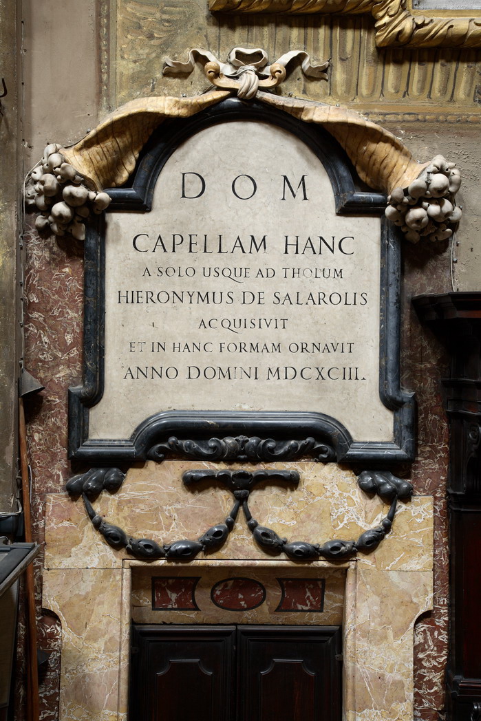 lapide - bottega bolognese (fine sec. XVII)