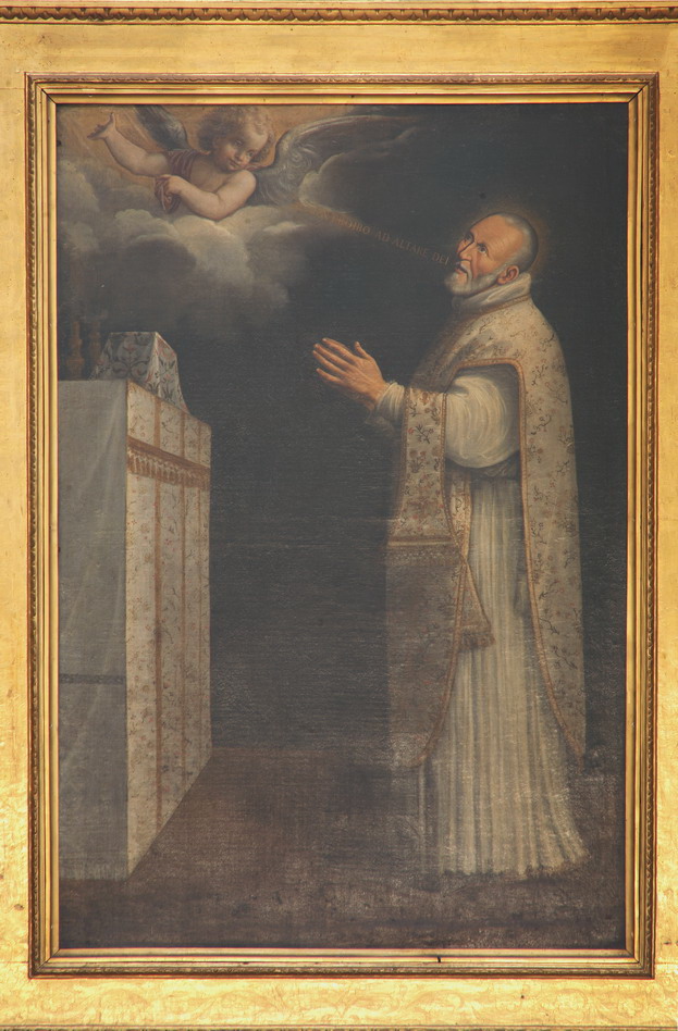 Sant'Andrea Avellino (dipinto) di Garbieri Lorenzo (prima metà sec. XVII)
