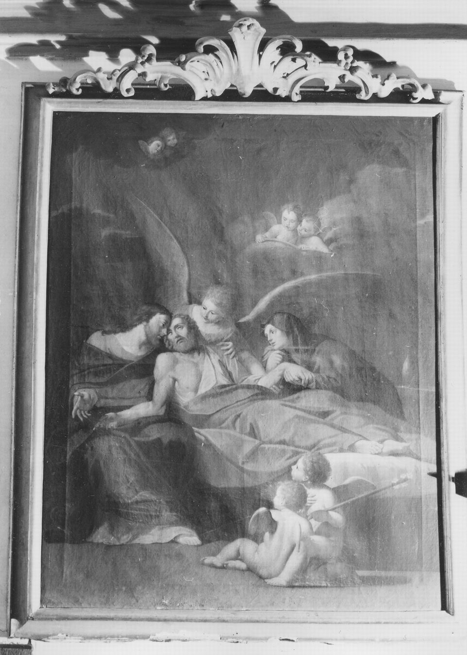 morte di San Giuseppe (dipinto) - ambito emiliano (sec. XIX)