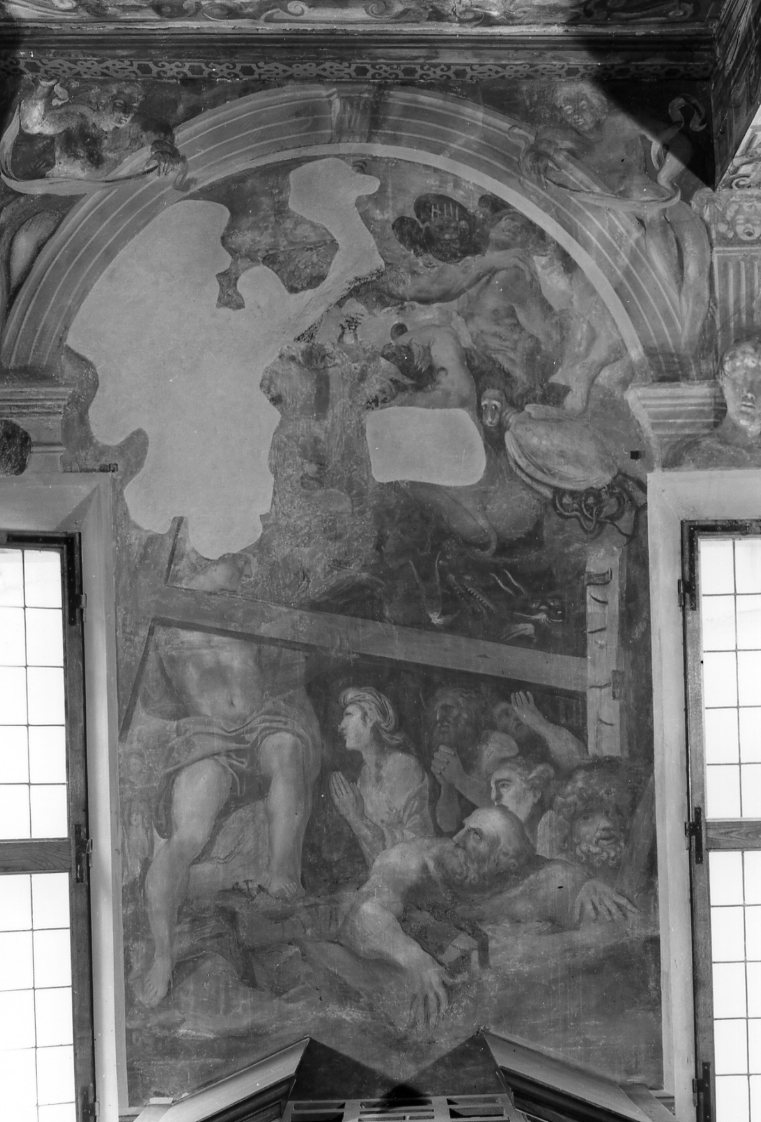 discesa di Cristo al limbo (dipinto, elemento d'insieme) di Zampieri Domenico detto Domenichino (secc. XVI/ XVII)