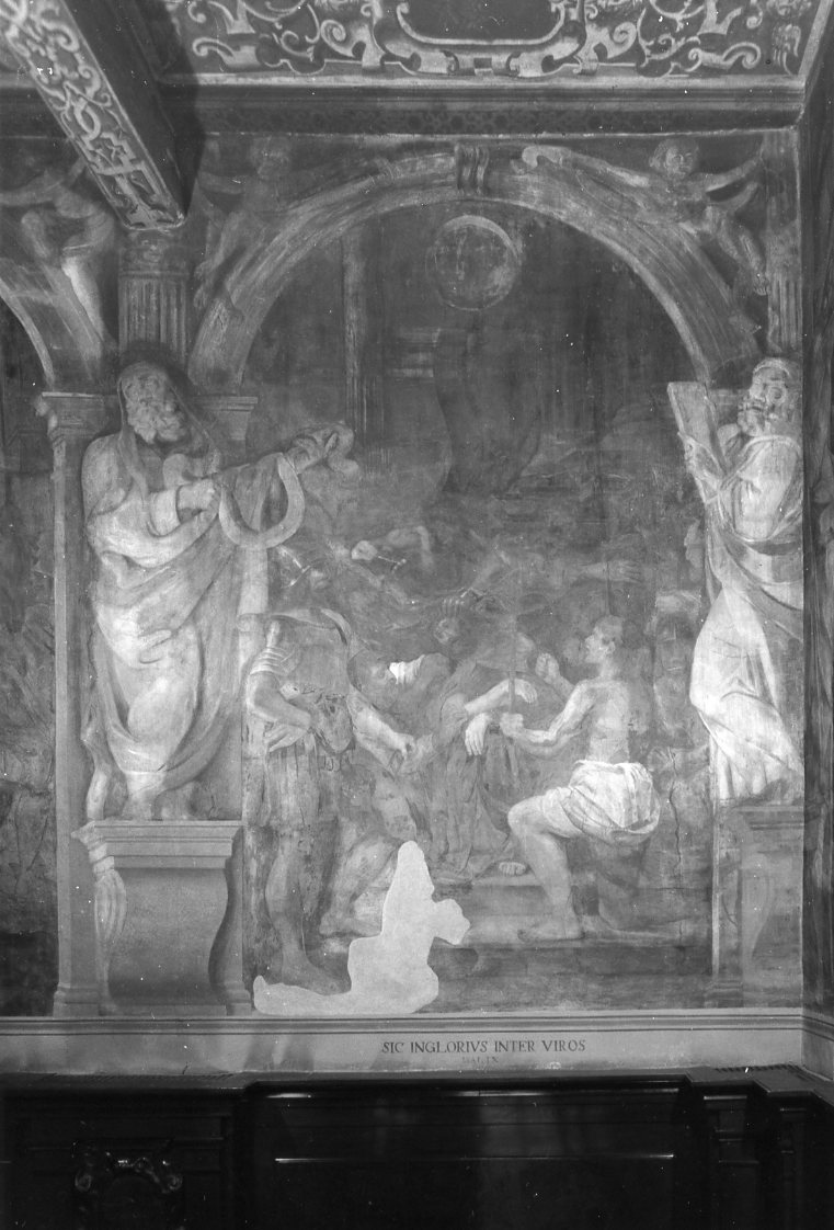 incoronazione di spine (dipinto, elemento d'insieme) di Albani Francesco (attribuito) (secc. XVI/ XVII)