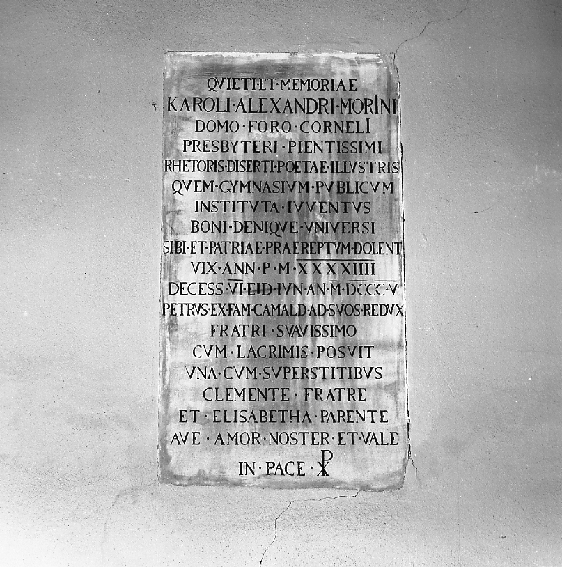 lapide - bottega emiliano-romagnola (sec. XIX)