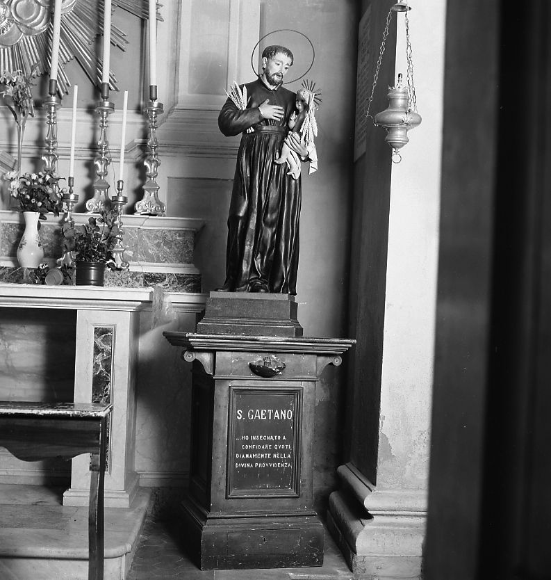 San Gaetano (statua) - bottega emiliano-romagnola (sec. XX)