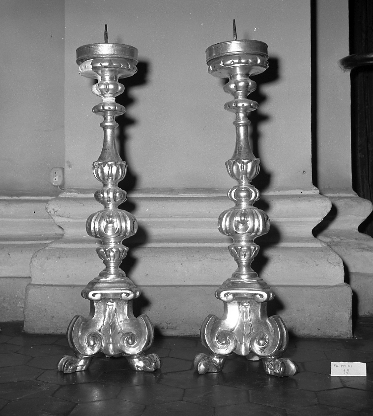 candeliere, serie - bottega emiliano-romagnola (sec. XVIII)