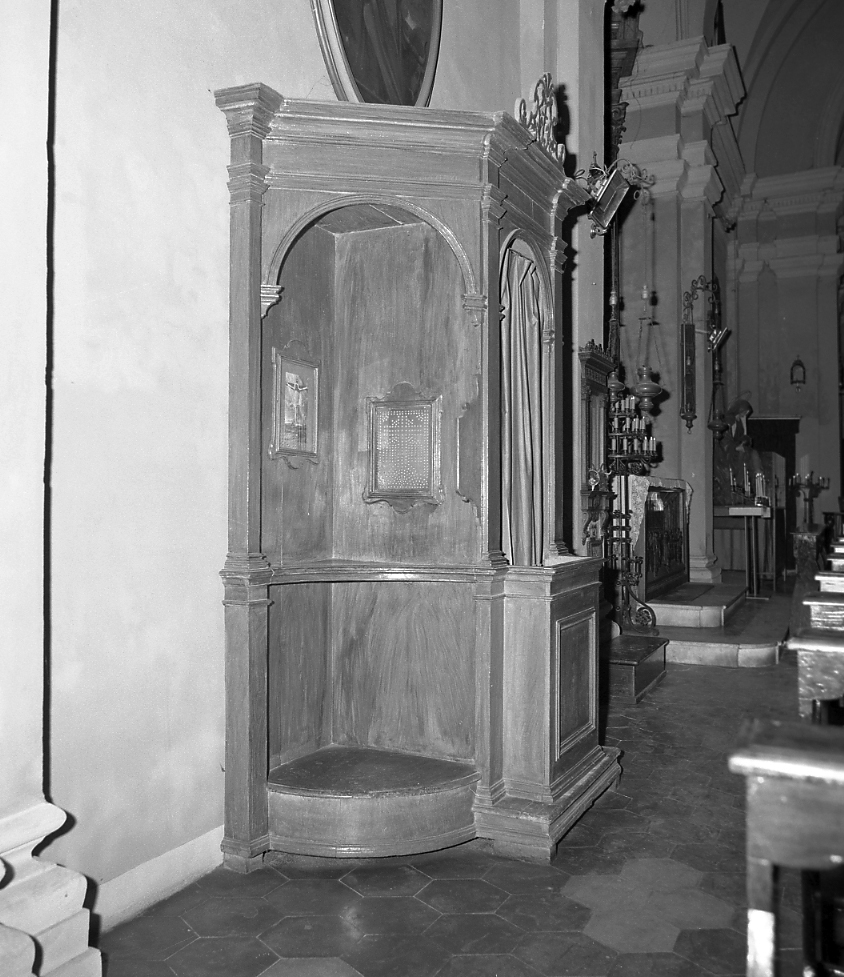 confessionale - bottega emiliano-romagnola (sec. XIX)
