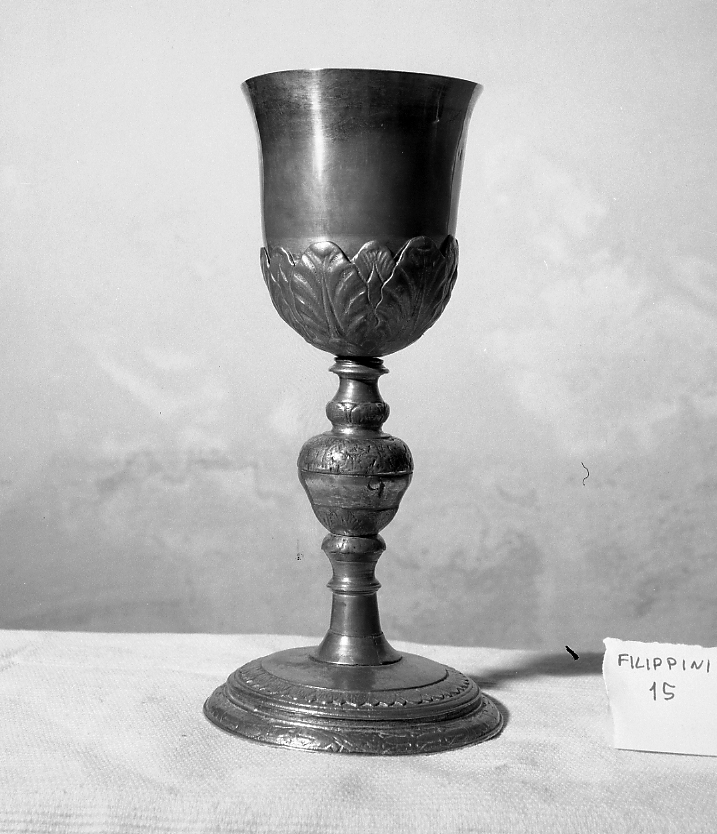 calice - bottega emiliano-romagnola (sec. XVII)