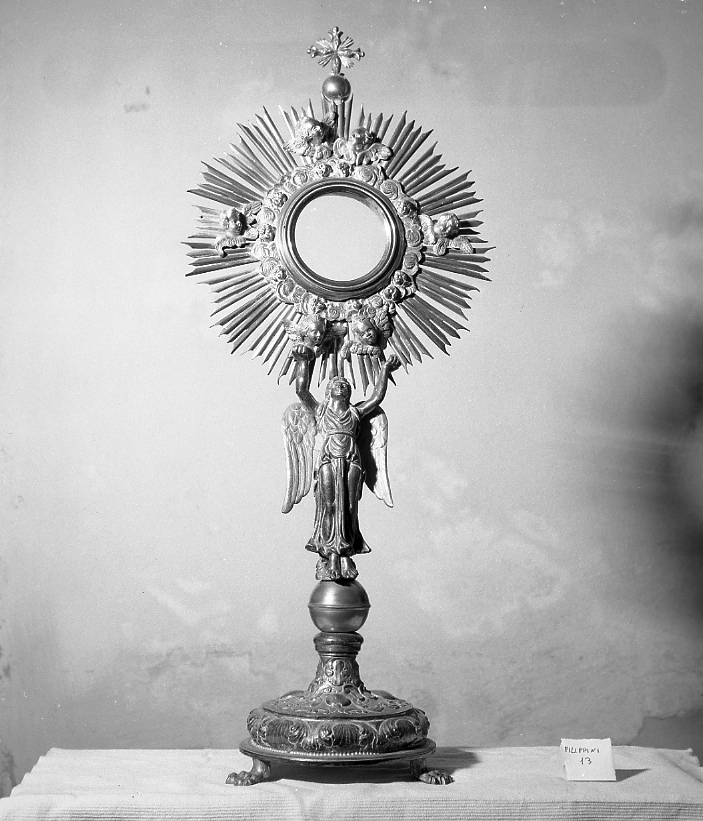 ostensorio - bottega emiliano-romagnola (sec. XIX)