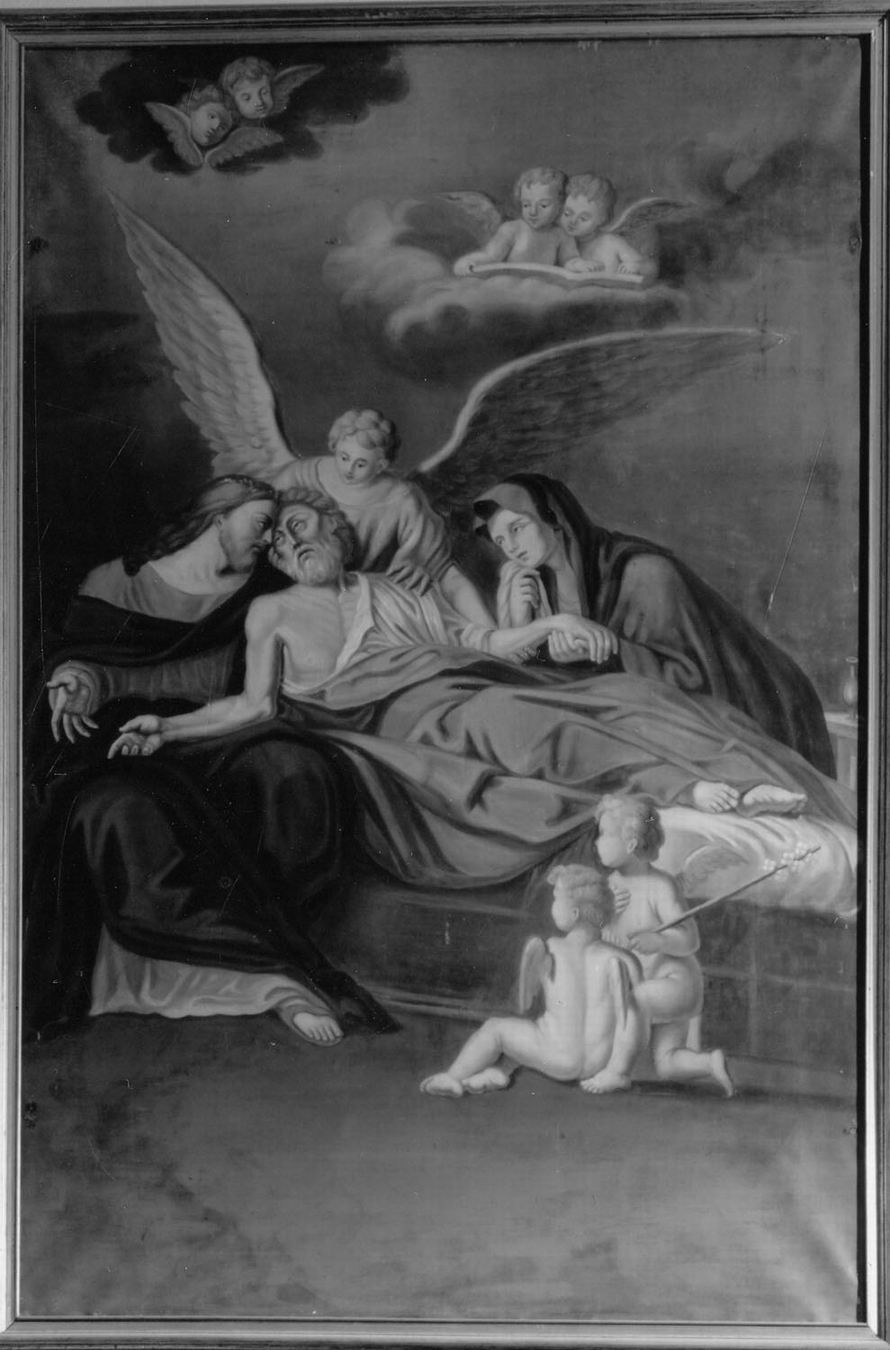 morte di San Giuseppe (dipinto) - ambito emiliano (seconda metà sec. XIX)