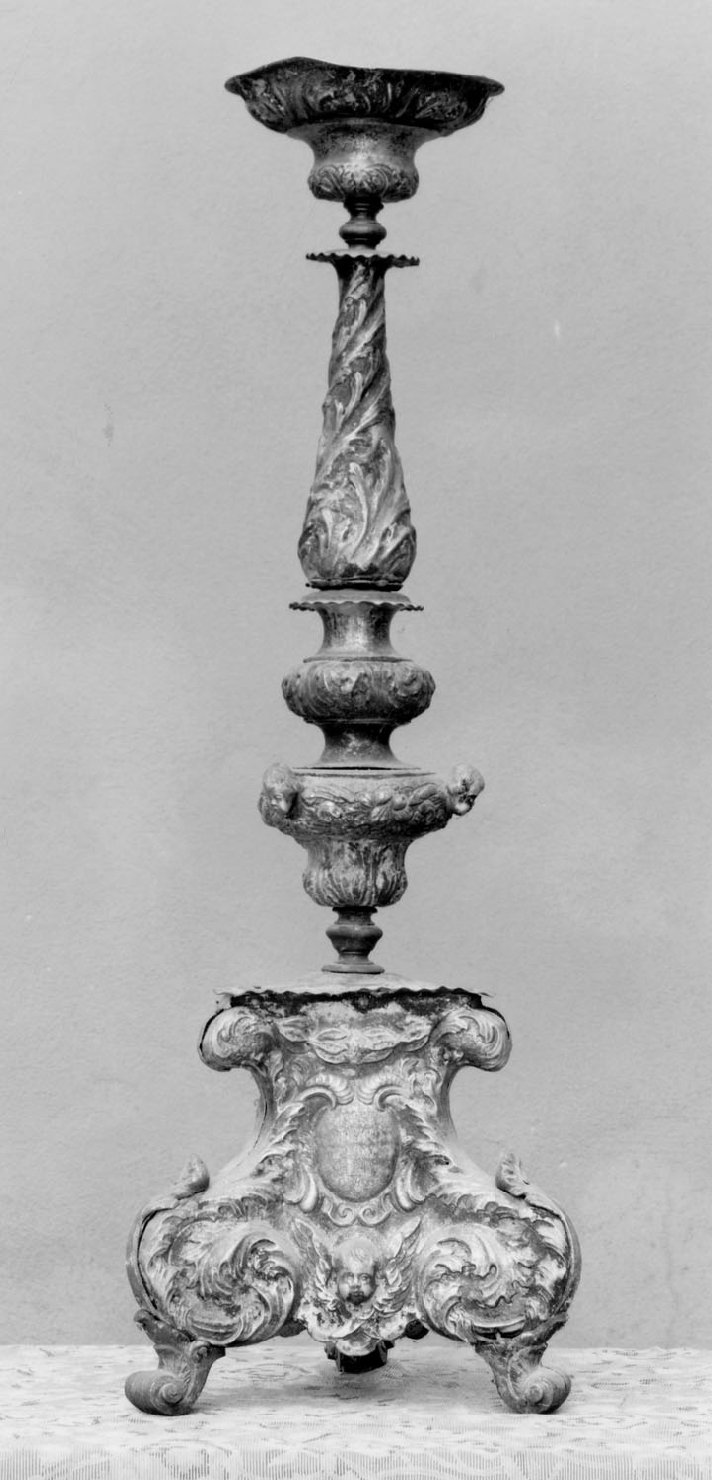 candeliere, serie - manifattura emiliana (sec. XVIII)