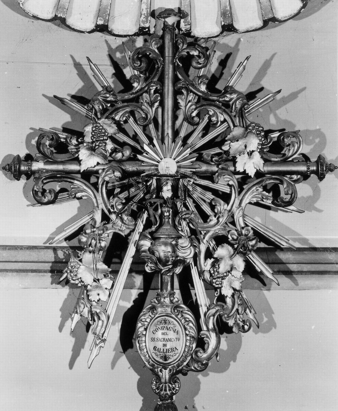 croce processionale - manifattura emiliana (sec. XIX)