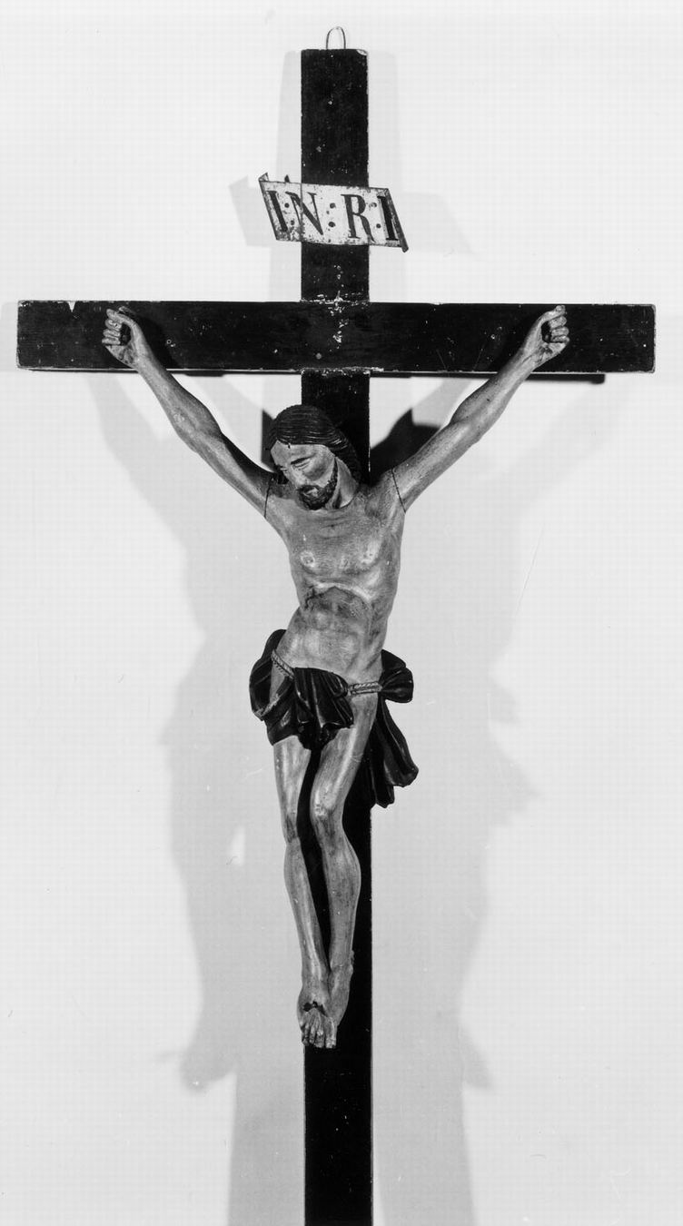 Cristo Crocifisso (scultura) - manifattura emiliana (secc. XVIII/ XIX)