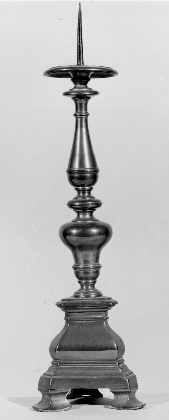 candeliere, serie - manifattura emiliana (sec. XVIII)