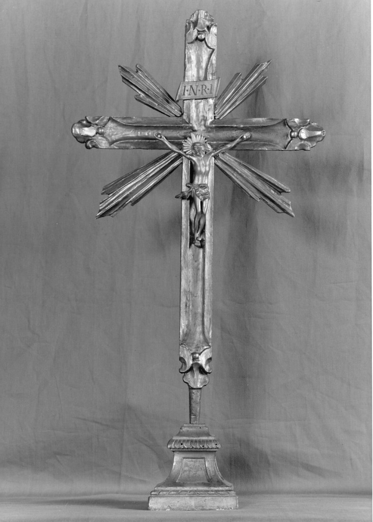 croce d'altare - manifattura emiliana (sec. XIX)