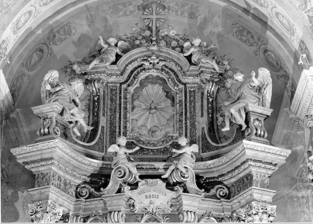 altare maggiore di Galli Ferdinando detto Ferdinando Bibiena (sec. XVIII)