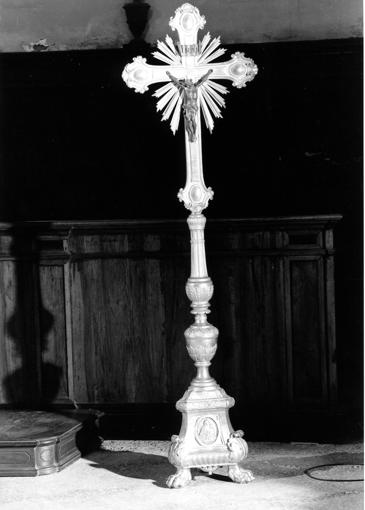 croce d'altare - manifattura emiliana (sec. XIX)