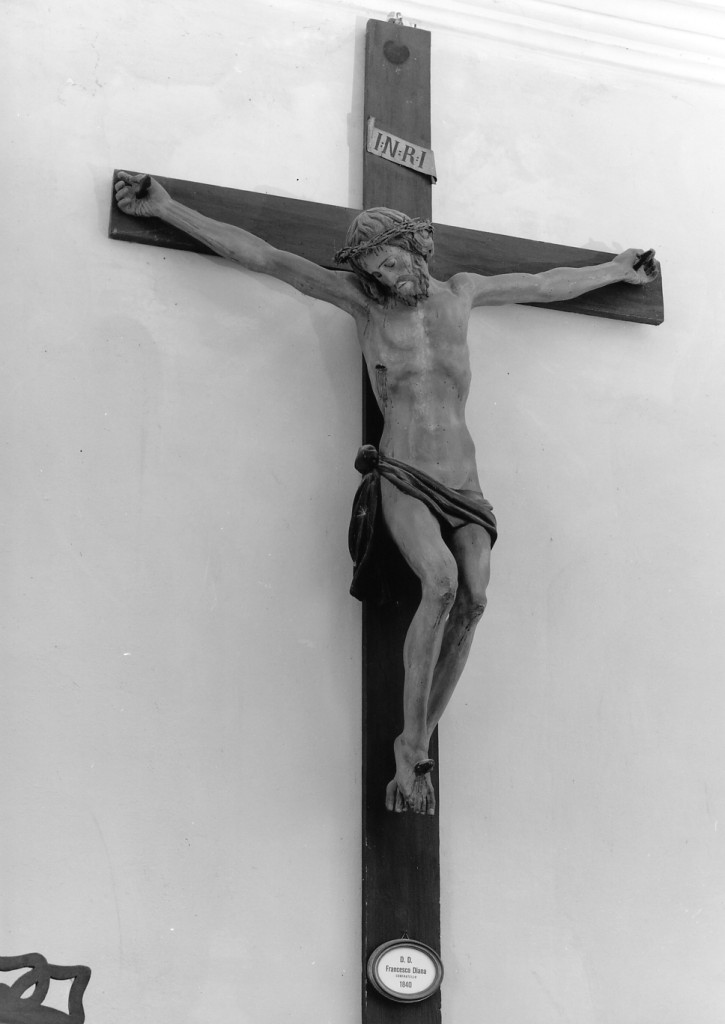 Cristo crocifisso (statua) - ambito emiliano (sec. XIX)