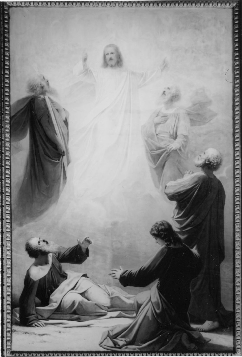 Abacuc comunica con Dio (dipinto, opera isolata) di Guardassoni Alessandro (terzo quarto sec. XIX)