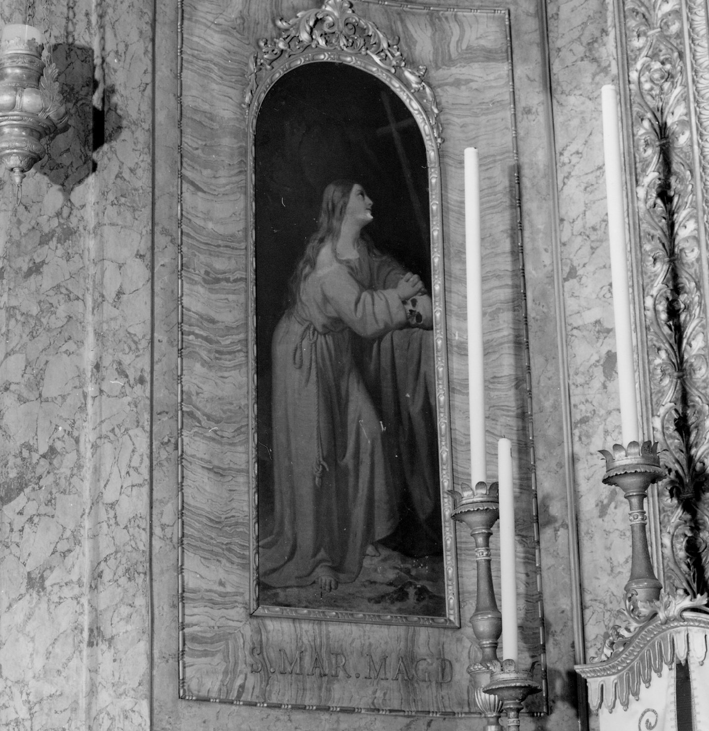 Santa Maria Maddalena (dipinto, opera isolata) di Guardassoni Alessandro, Samoggia Luigi (sec. XIX)