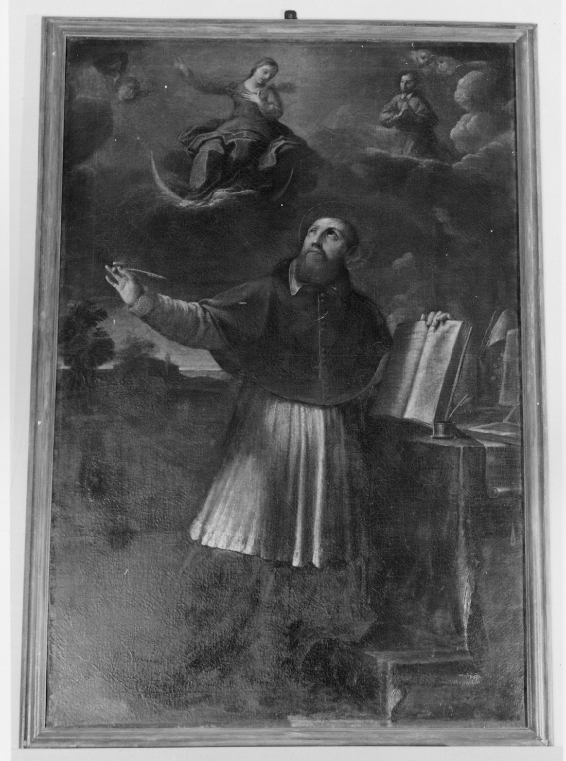 San Francesco di Sales (dipinto, opera isolata) di Galli Giovanni Maria detto Giovanni Maria Bibiena (sec. XVII)