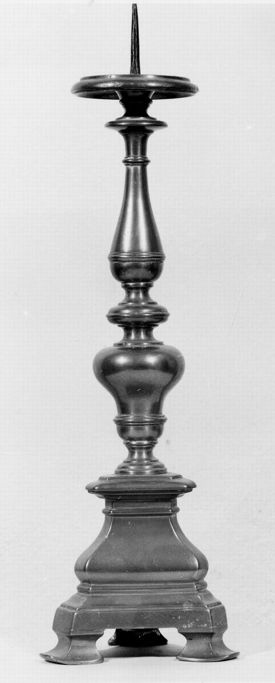 candeliere, serie - manifattura emiliana (sec. XVIII)