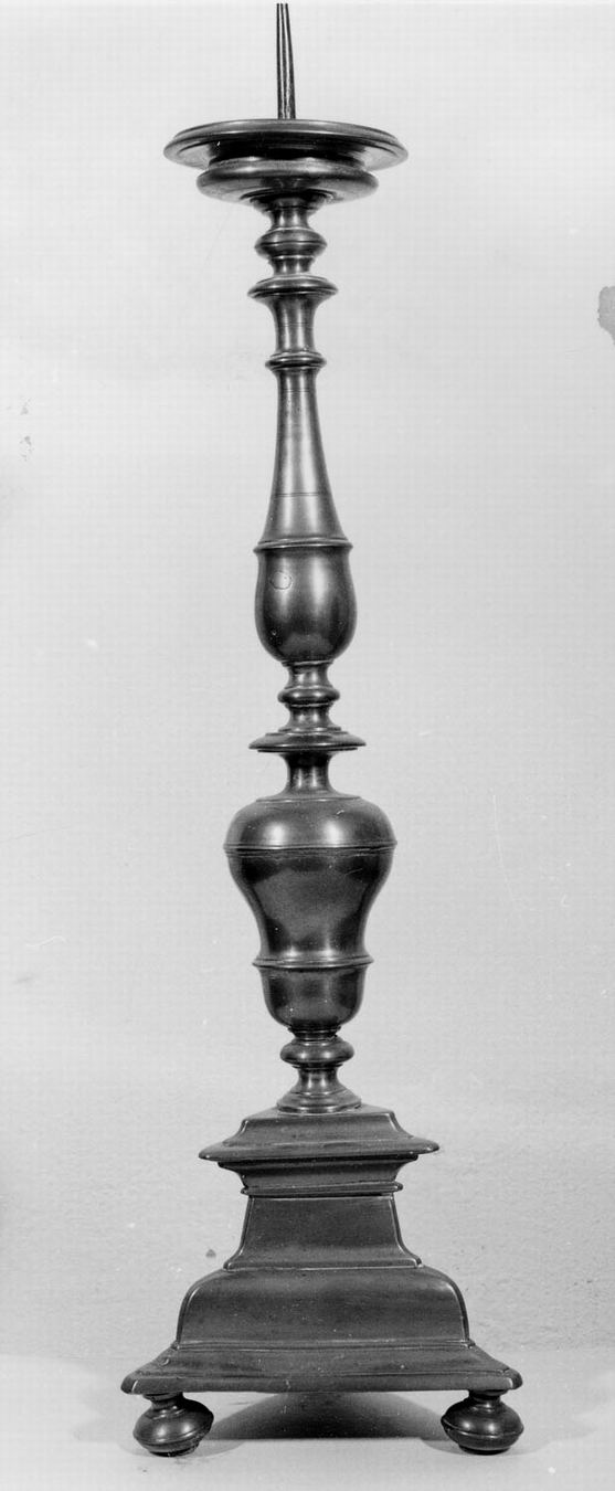 candeliere, serie - manifattura emiliana (sec. XVIII)