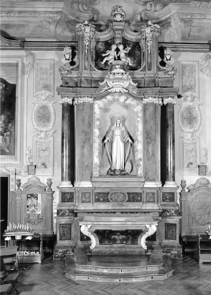 altare, insieme di Foschini Antonio (sec. XVIII)