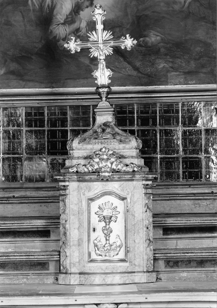 tabernacolo, elemento d'insieme di Foschini Antonio, Goti Maurelio (sec. XVIII)