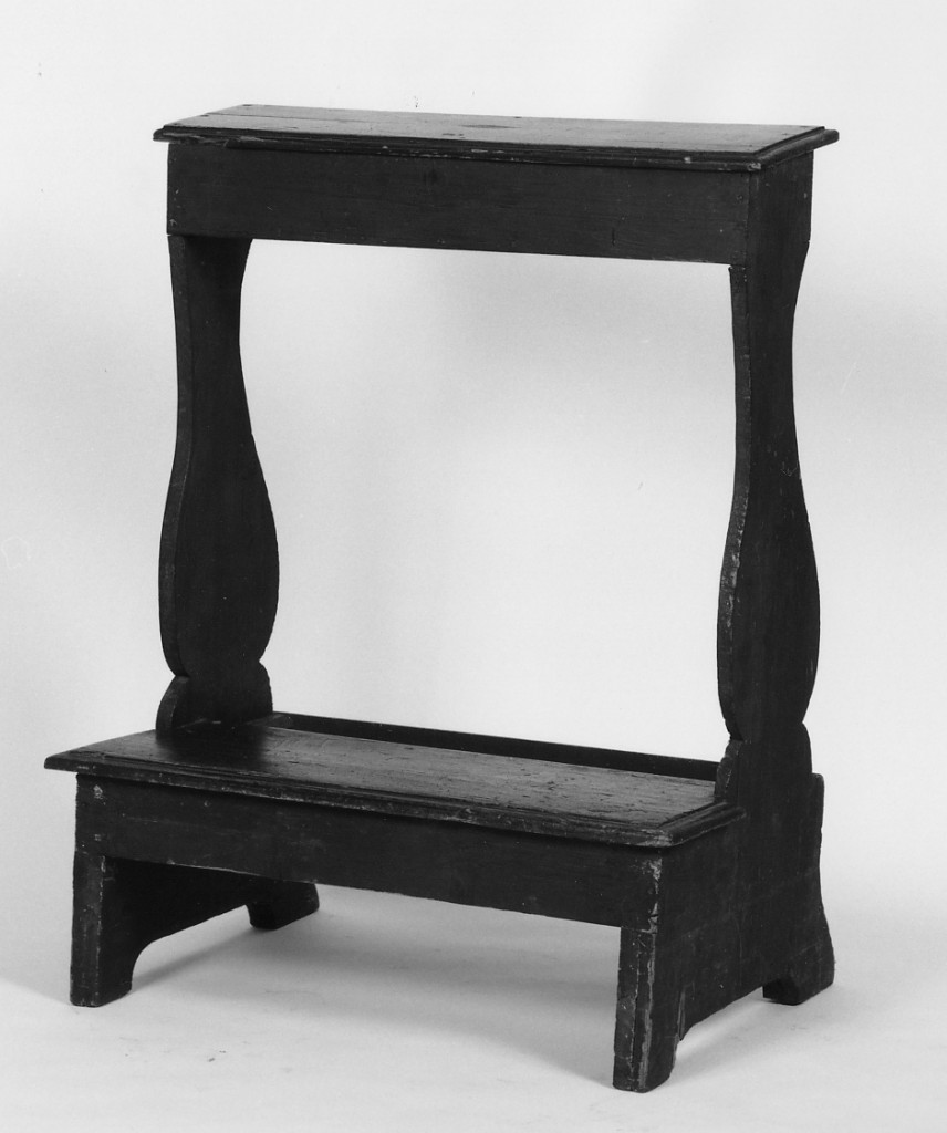 inginocchiatoio, serie - manifattura emiliana (prima metà sec. XIX)