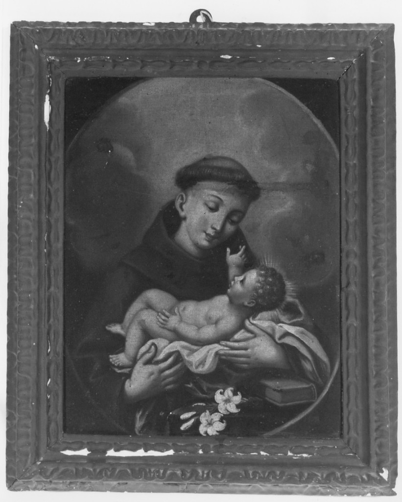 Sant'Antonio da Padova (dipinto) - ambito emiliano (sec. XIX)
