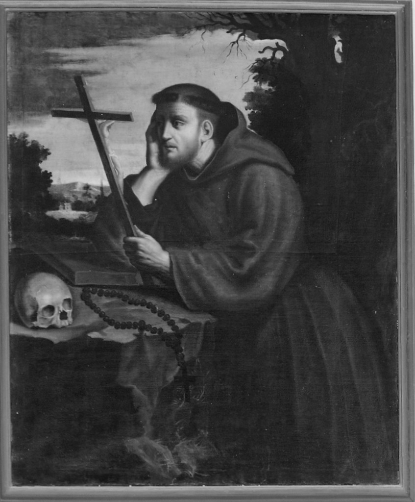 San Francesco d'Assisi (dipinto) - ambito emiliano (sec. XVII)