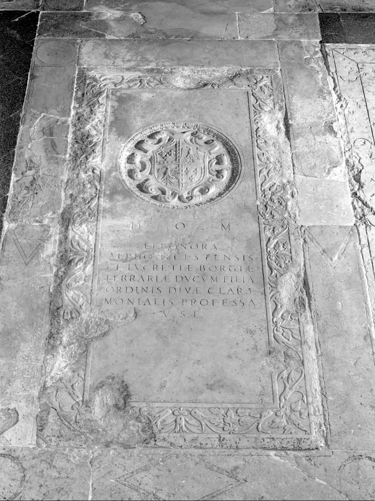 lapide tombale - manifattura emiliana (sec. XVI)