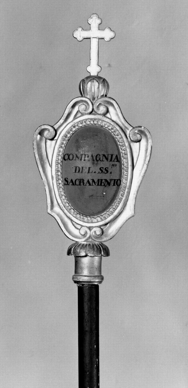 emblema di confraternita, serie - manifattura emiliana (sec. XIX)