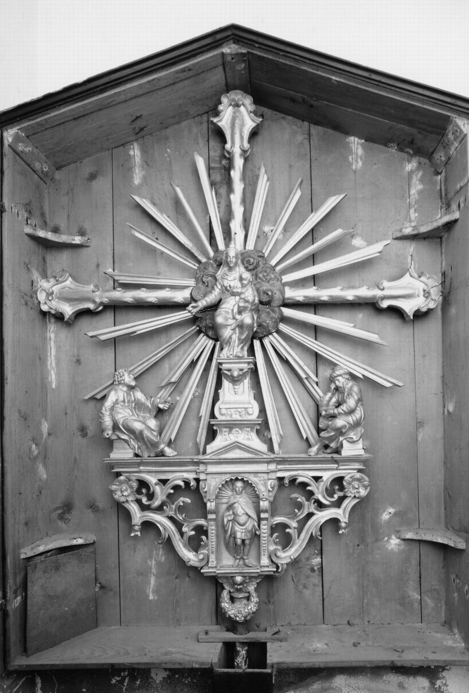 croce processionale - manifattura emiliana (sec. XIX)