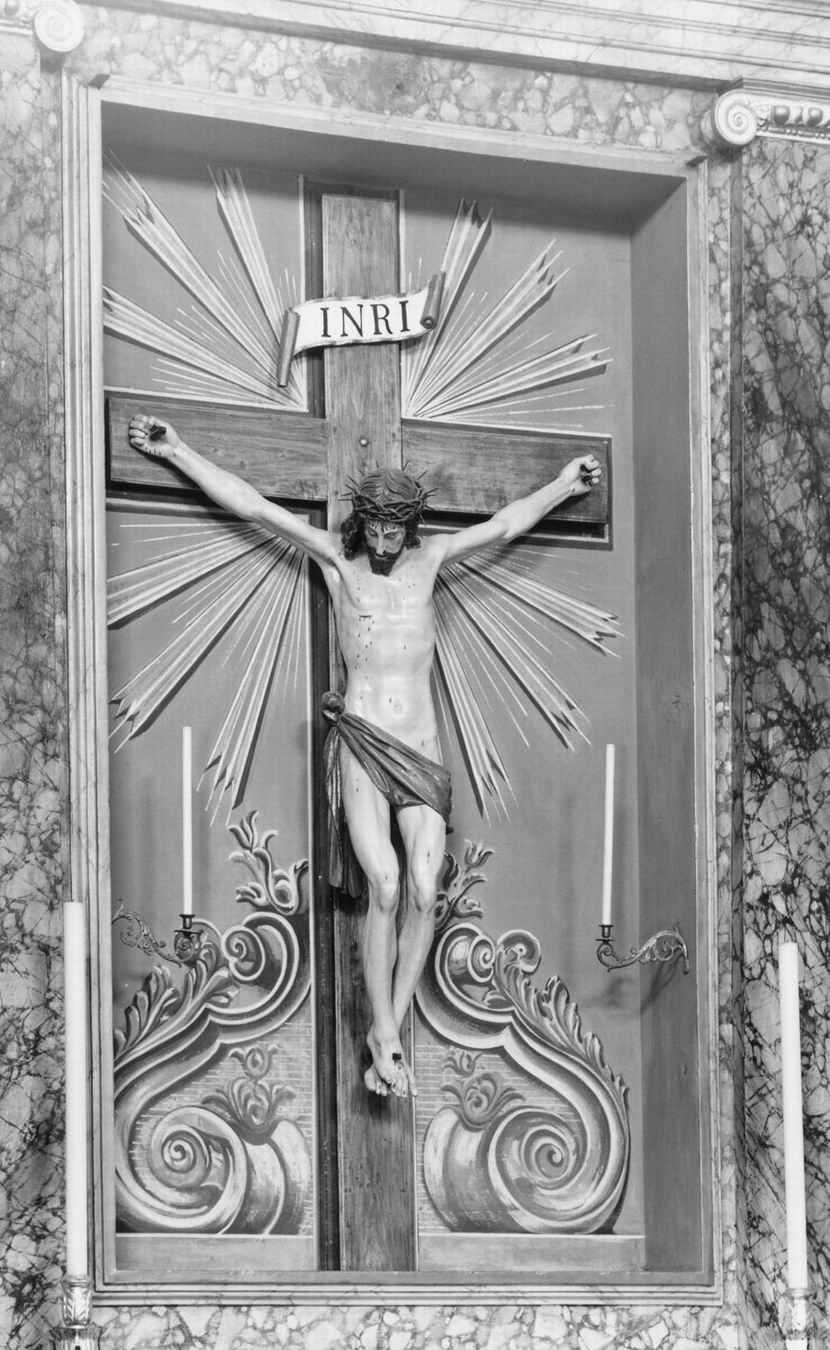 crocifisso - ambito emiliano (ultimo quarto sec. XIX)