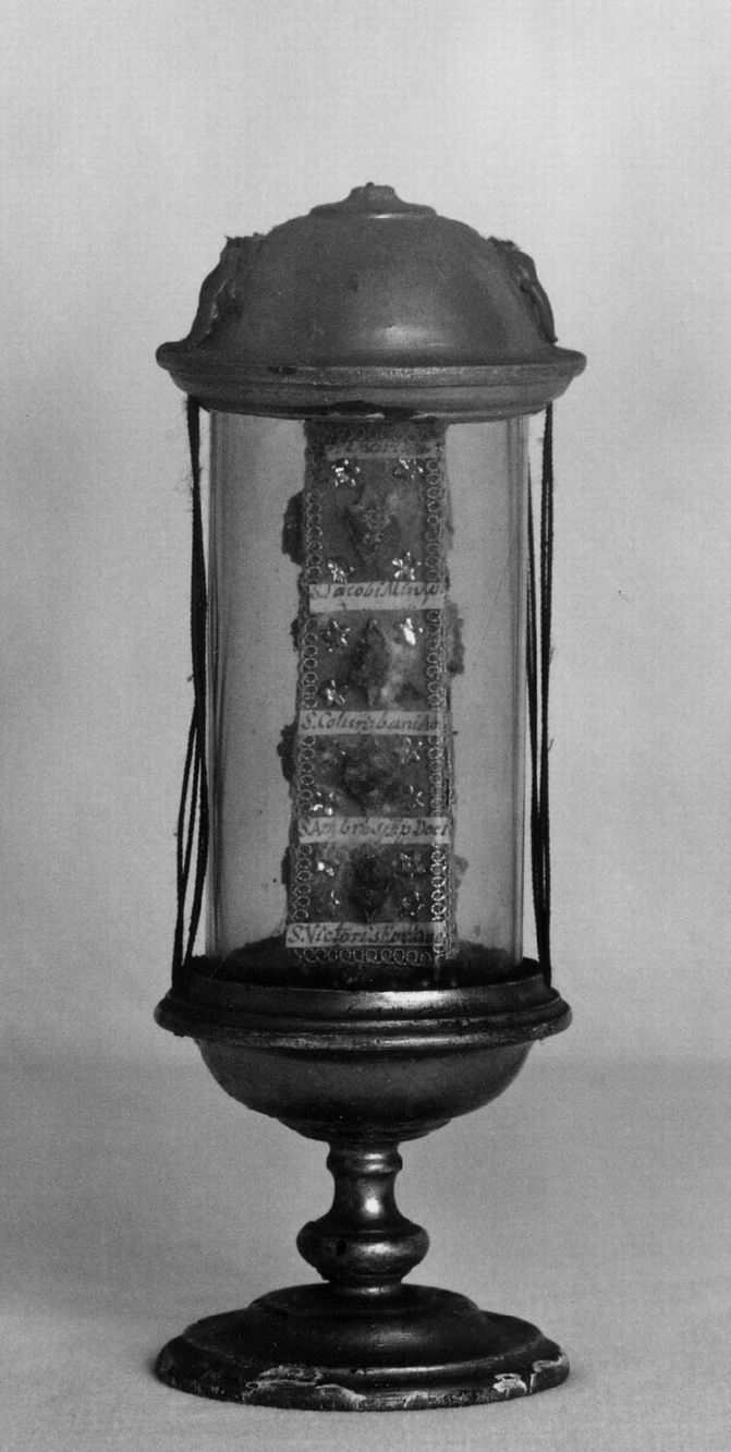 reliquiario - manifattura emiliana (sec. XVIII)