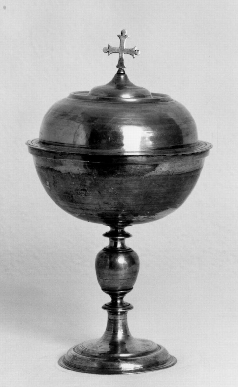 pisside - manifattura emiliana (seconda metà sec. XVII)