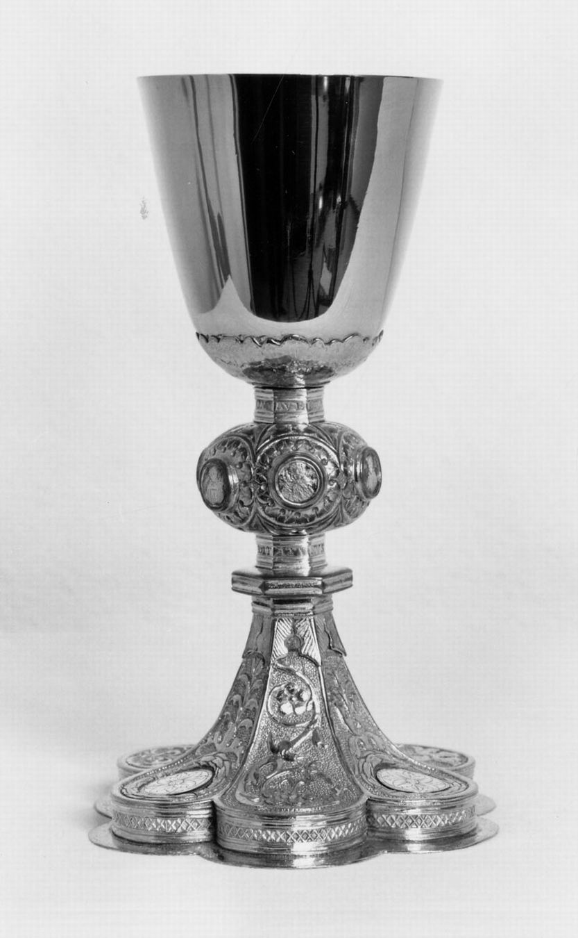 calice - manifattura emiliana (primo quarto sec. XX)