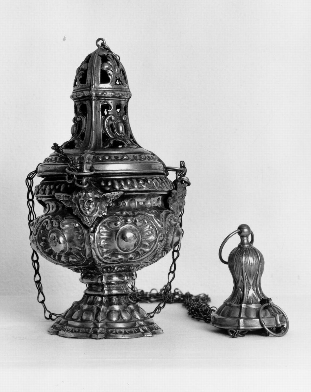 turibolo - manifattura emiliana (ultimo quarto sec. XIX)