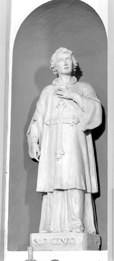 San Vincenzo (statua) - ambito emiliano (fine sec. XIX)